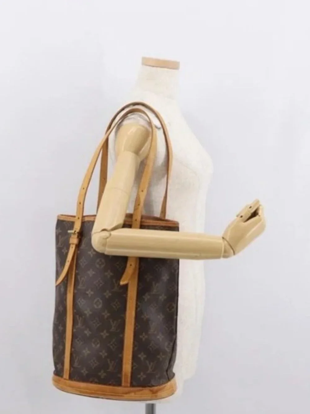 LOUIS VUITTON Monogram Bucket GM Shoulder Bag M42236 LV Auth ka1778 - Picture 14 of 16